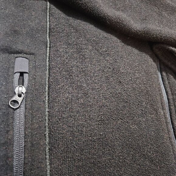 Kühl Mens Interceptr Fleece Jacket Size M Black With Zippered Pockets & Logo - Picture 8 of 15